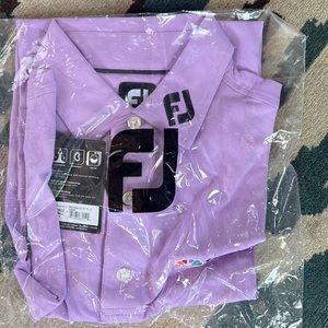 Footjoy light purple polo
